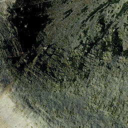 Satellite imagery of cairn, FR