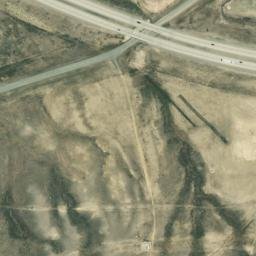 Satellite imagery of D 337 — NGS MP0450 — Carbon County, US, US