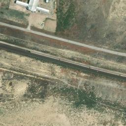 Satellite imagery of W 76 — NGS MP0241 — Carbon County, US, US