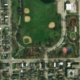 Satellite imagery of CHICAGO ST BRENDAN CH SPIRE — NGS ME2732, US
