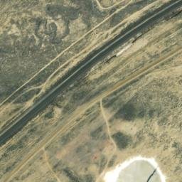 Satellite imagery of V 115 — NGS MP0255 — Carbon County, US, US