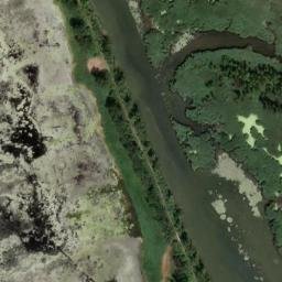 Satellite imagery of Woodtick Peninsula, US