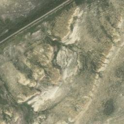 Satellite imagery of E 116 — NGS MP0265 — Carbon County, US, US