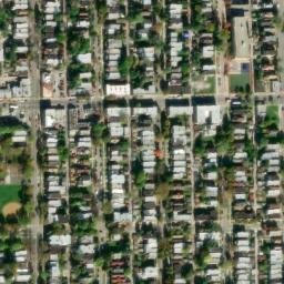 Satellite imagery of CHICAGO ST COLUMBIAN CH SPIRE — NGS ME2687, US