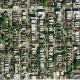 Satellite imagery of CHICAGO ST PHILLIP CH SPIRE — NGS ME2672, US