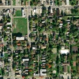 Satellite imagery of V 136 — NGS ME1877 — Chicago, US, US