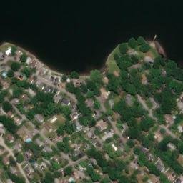 Satellite imagery of The Tongue, US
