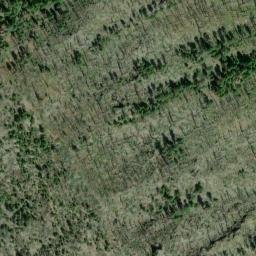 Satellite imagery of Baldy Mountain Ridge, US