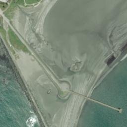 Satellite imagery of Battery Point, US