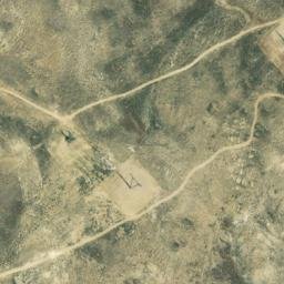 Satellite imagery of RAWLINSWWTWY2005 CORS ARP — NGS DI2248 — Carbon County, US, US