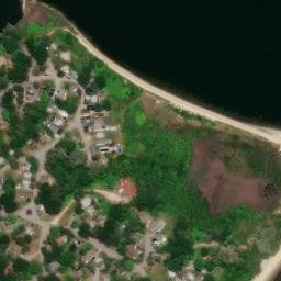 Satellite imagery of Gaspee Point, US