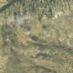 Satellite imagery of RAWLINSWWTWY2005 CORS ARP — NGS DI2248 — Carbon County, US, US