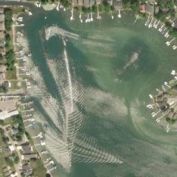 Satellite imagery of Paradise Point, US