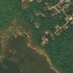 Satellite imagery of Cromeset Neck, US