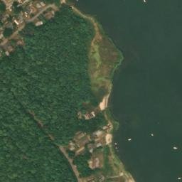 Satellite imagery of Cromeset Neck, US
