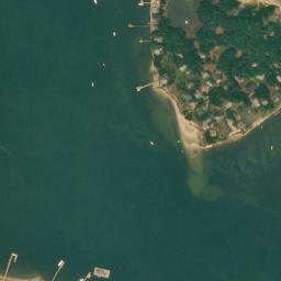 Satellite imagery of Burgess Point, US