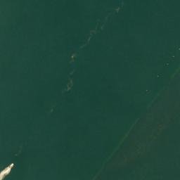 Satellite imagery of Hog Island, US