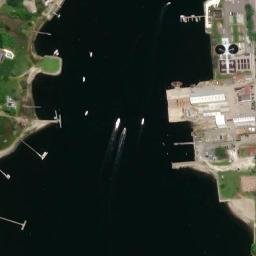Satellite imagery of Tree Point Rocks, US