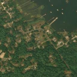 Satellite imagery of Cromeset Neck, US
