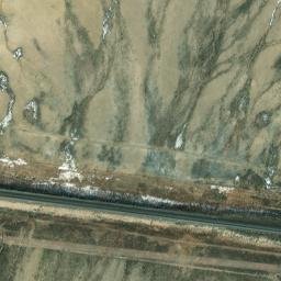 Satellite imagery of W 116 — NGS MP0367 — Sweetwater County, US, US