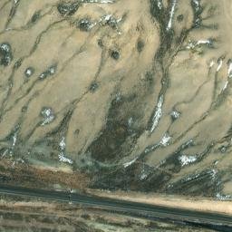 Satellite imagery of W 116 — NGS MP0367 — Sweetwater County, US, US
