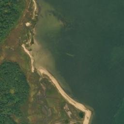 Satellite imagery of Cedar Island Point, US