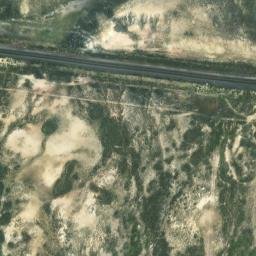 Satellite imagery of V 116 — NGS MP0366 — Sweetwater County, US, US