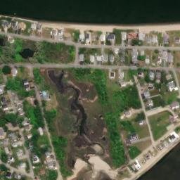 Satellite imagery of Conimicut Point, US