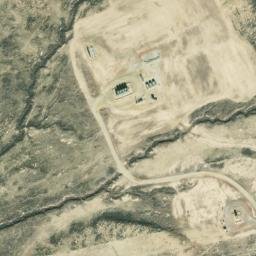 Satellite imagery of K 117 — NGS MP0382 — Sweetwater County, US, US