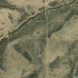 Satellite imagery of Y 116 — NGS MP0369 — Sweetwater County, US, US