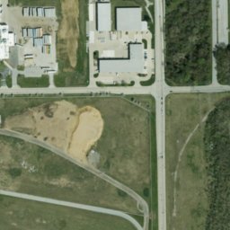 Satellite imagery of South Bend Sand and Gravel Pit, US