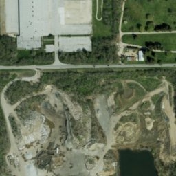 Satellite imagery of South Bend Sand and Gravel Pit, US