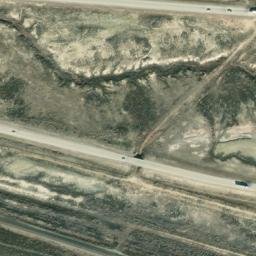 Satellite imagery of J 342 — NGS MP0441 — Sweetwater County, US, US