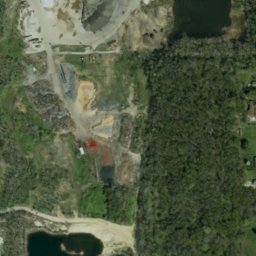 Satellite imagery of South Bend Sand and Gravel Pit, US
