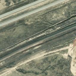 Satellite imagery of L 117 — NGS MP0383 — Sweetwater County, US, US