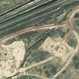 Satellite imagery of L 117 — NGS MP0383 — Sweetwater County, US, US