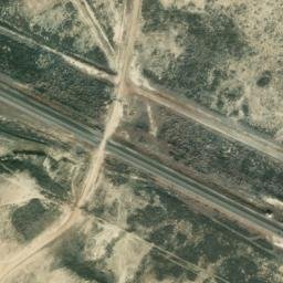 Satellite imagery of F 117 — NGS MP0377 — Sweetwater County, US, US