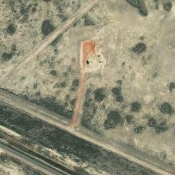 Satellite imagery of F 117 — NGS MP0377 — Sweetwater County, US, US