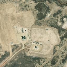 Satellite imagery of E 117 — NGS MP0376 — Sweetwater County, US, US