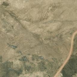 Satellite imagery of B 117 — NGS MP0373 — Sweetwater County, US, US