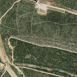 Satellite imagery of Sierra de Cantadores, ES