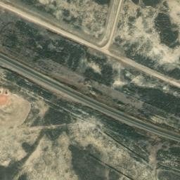 Satellite imagery of E 117 — NGS MP0376 — Sweetwater County, US, US