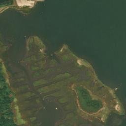 Satellite imagery of Stewart Island, US