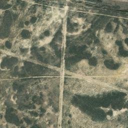 Satellite imagery of E 117 — NGS MP0376 — Sweetwater County, US, US