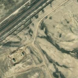 Satellite imagery of N 117 — NGS MP0385 — Sweetwater County, US, US