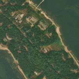 Satellite imagery of Converse Point, US