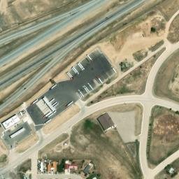 Satellite imagery of P 117 — NGS MP0386 — Wamsutter, US, US