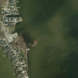 Satellite imagery of Point Comfort, US