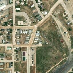 Satellite imagery of P 117 — NGS MP0386 — Wamsutter, US, US