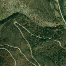 Satellite imagery of Čuka, MK